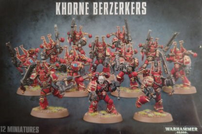 Khorne Berzerkers Box of Models