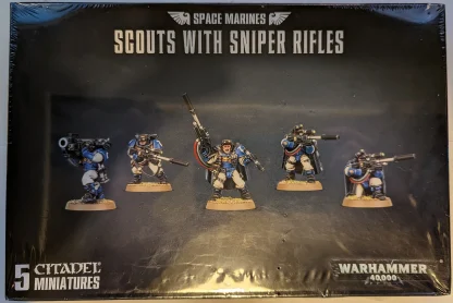 Space Marines Scouts With Sniper Rifles